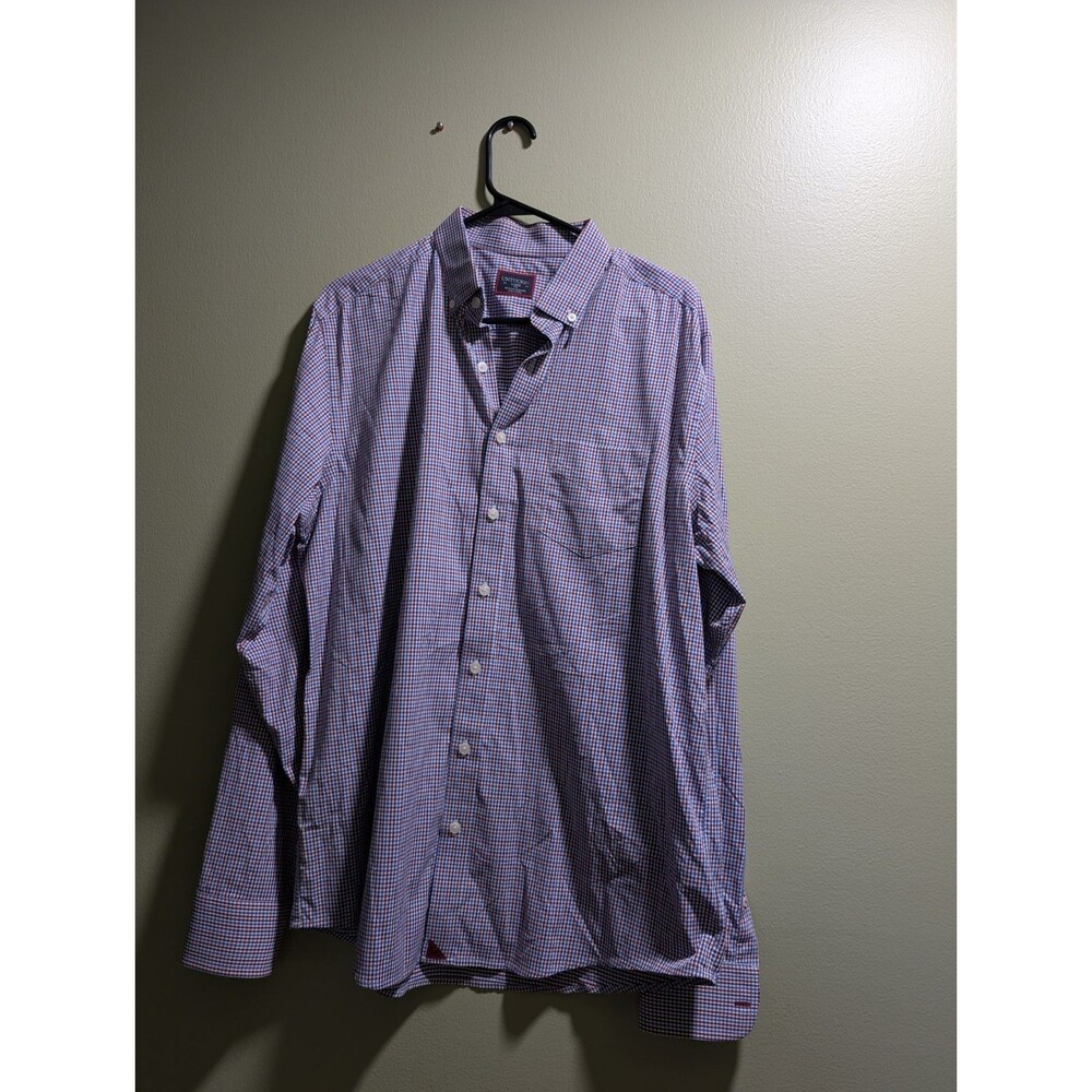 UNTUCKit Lorimar Plaid Button Up Shirt L Long Sleeve Casual Style 40123